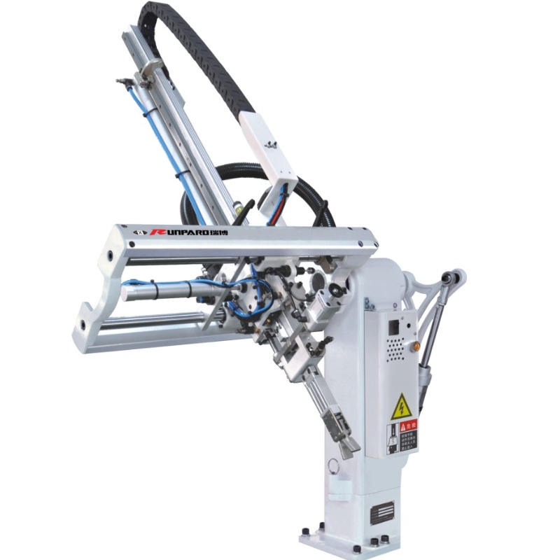 Robô industrial do braço do balanço radial da fábrica manipulador do robô da modelagem por injeção